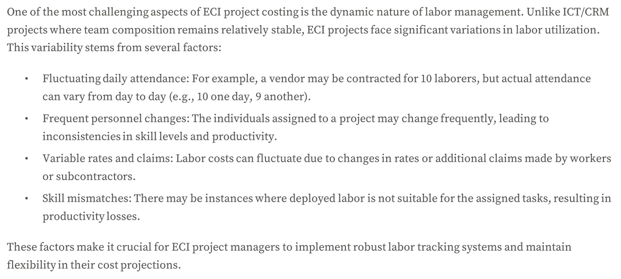 Dynamic Labor Management
